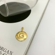Pingente Letra Cravejada - Folheado a Ouro 18k