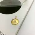 Pingente Letra Cravejada - Folheado a Ouro 18k