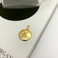 Pingente Letra Cravejada - Folheado a Ouro 18k