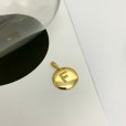 Pingente Letra Cravejada - Folheado a Ouro 18k