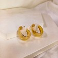 Brinco Gota - Folheado a Ouro 18k