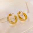 Brinco Gota - Folheado a Ouro 18k