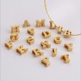 Pingente Letras 9mm - Folheado a Ouro 18k